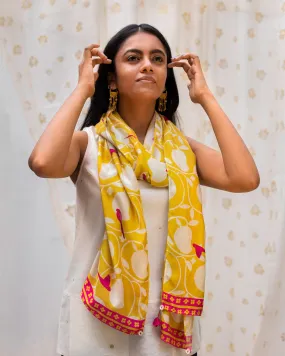 Aamras Scarf - Yellow