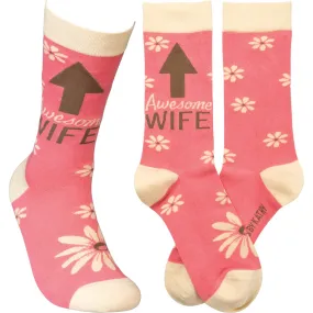 AWESOME Wife SOCKS