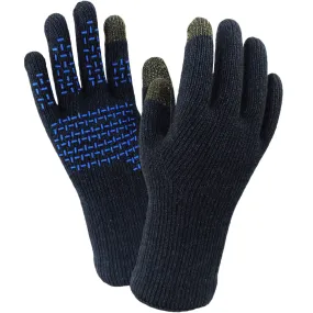 DexShell Mens ULTRALITE COOLMAX Waterproof Touchscreen Knitted Gloves - Blue