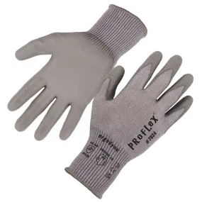 Ergodyne 10404 #7024 1-pair L Gray ANSI A2 PU Coated CR Gloves