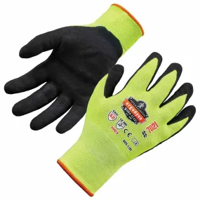 Ergodyne 17966 7021 2XL Lime ANSI A2 Nitrile-Coated CR Gloves - WSX