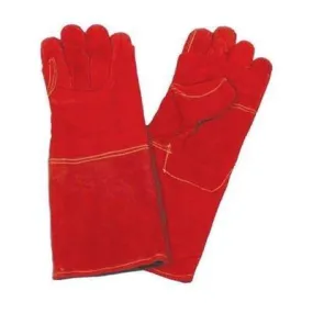 Gloves Red Heat Resistant 8" - Kevlar Stitching