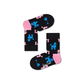 Happy Socks: Kids Poodle Black