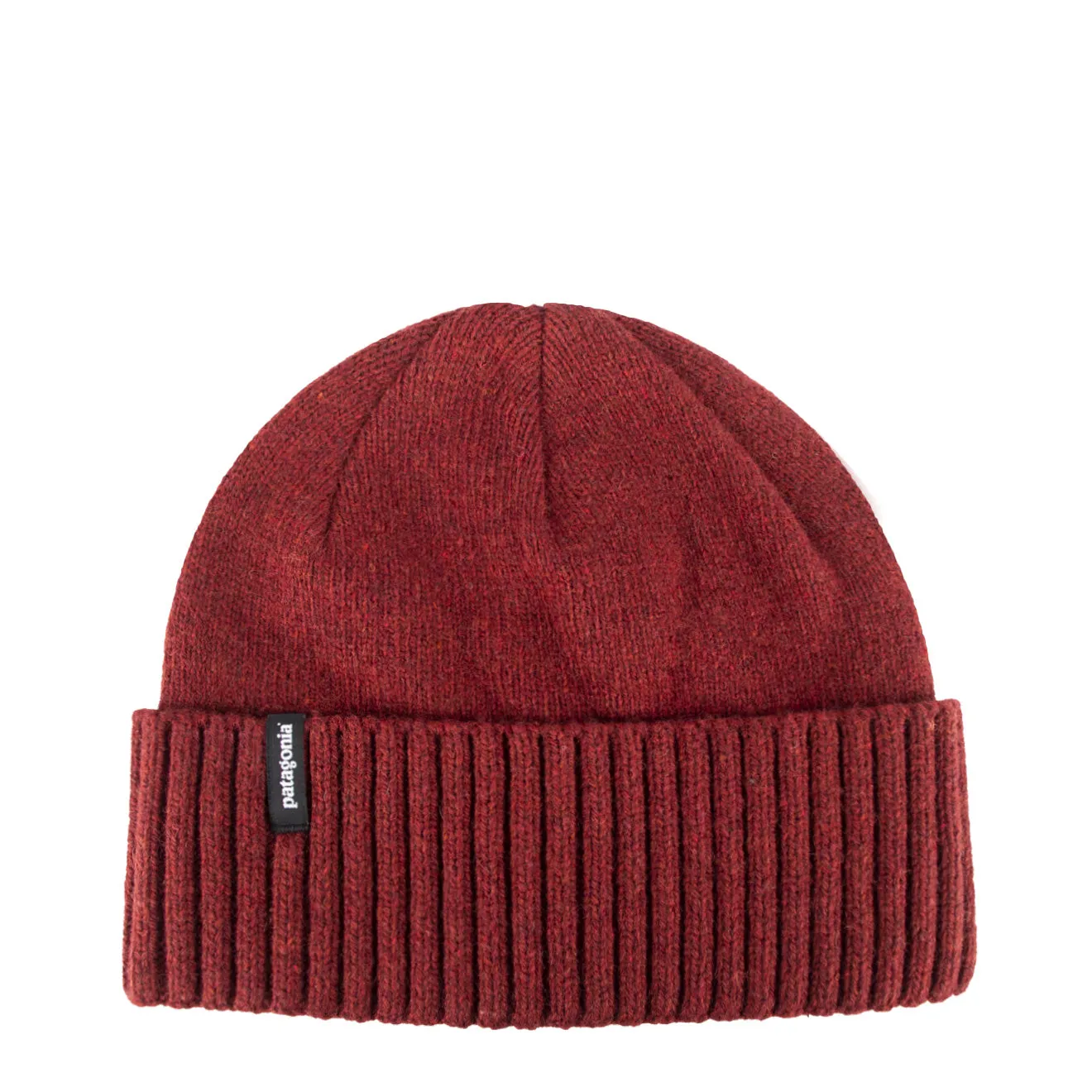 Patagonia Brodeo Beanie Hat Line Sequoia Red