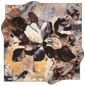 Pierre Cardin Nina Floral Silk Scarf No. 71