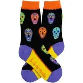 Women's Sock - Dia De Los Muertos - 7148